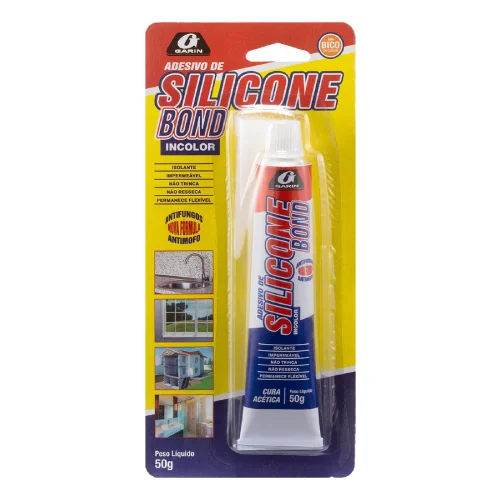 Silicone Bond Acético Incolor